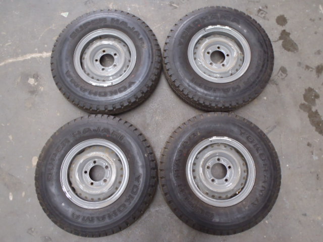 LC 70/75/78 Plechové disky + Pneu nové 7.50 R16C