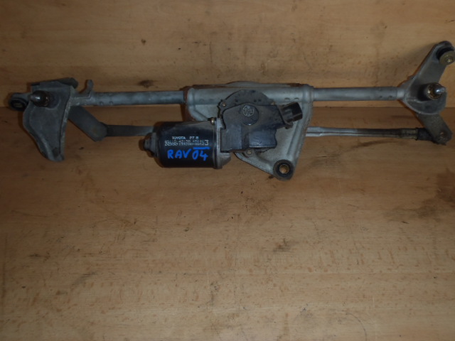 Motorek stěračů + táhla