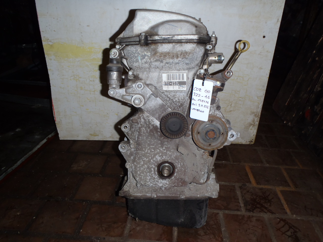 Motor 1.6 VVT-i  kód 3ZZ