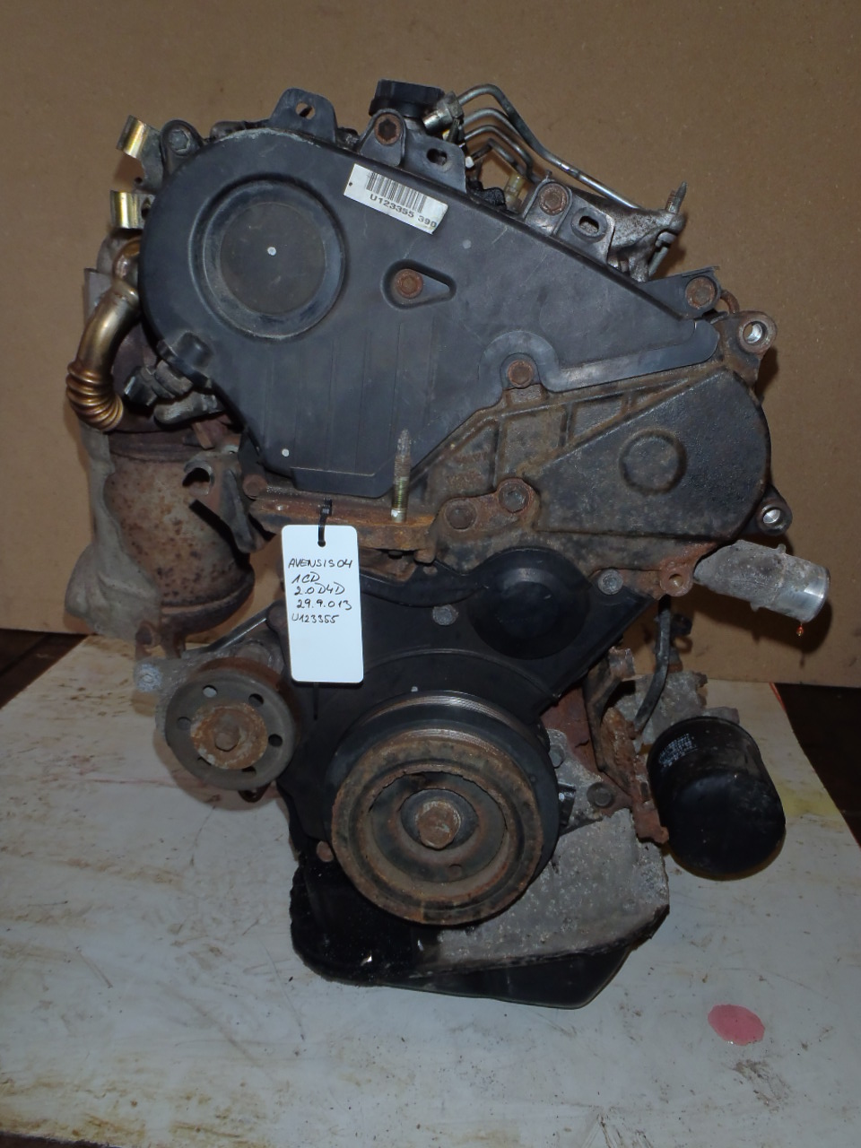 Motor 2.0 D4D kód 1CD