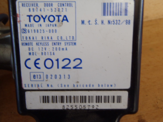 spínačka s imobilizerem