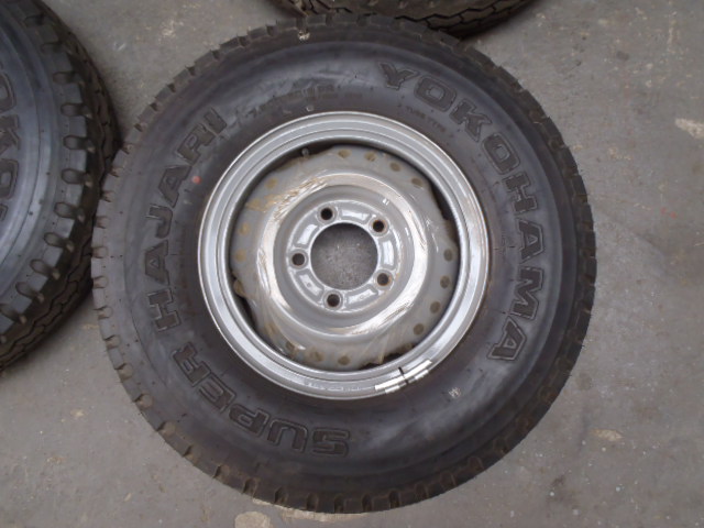 LC 70/75/78 Plechové disky + Pneu nové 7.50 R16C