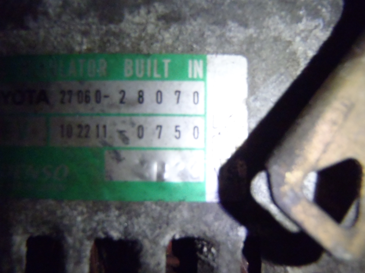 Alternátor 2.4 VVT-i