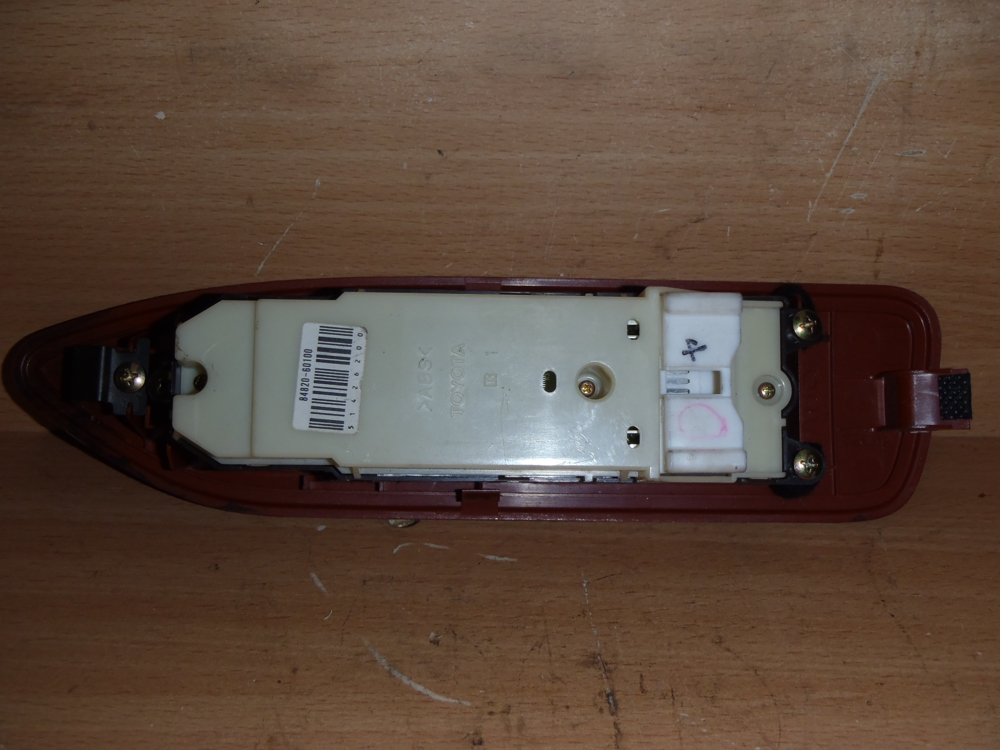 Ovládání oken - řidič