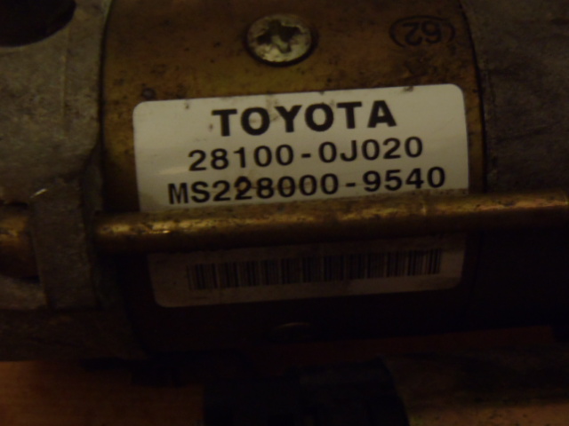 Startér Yaris 1.0 VVT-i 1998-2006