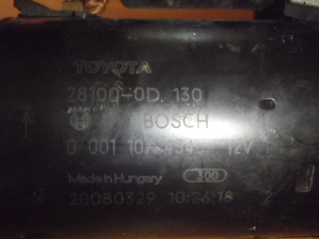 Startér Auris 1.4 VVT-i 2006-2010