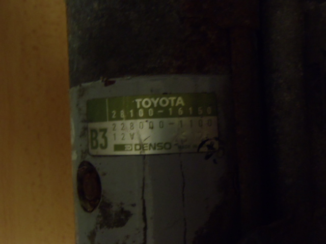 Startér Corolla 1.6i 1992-1997