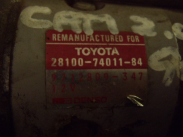 Startér Camry 2.0i 1986-1991