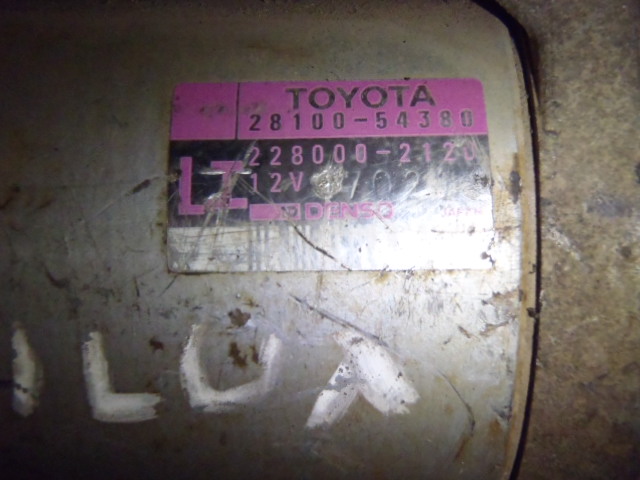 Startér Hilux 2.4 D 1988-1996