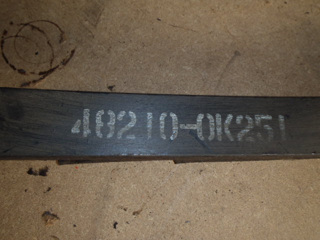 Listové péro Toyota Hilux 3.0 D4D