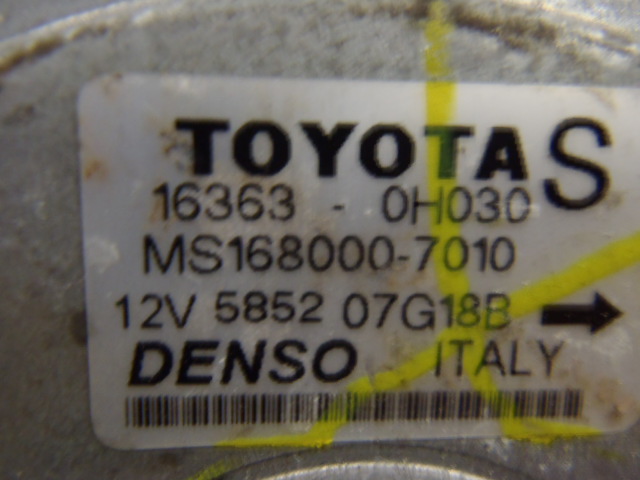 Vrtule chlazení motoru VVT-i