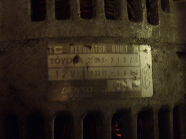 Alternátor Yaris Verso 1.3