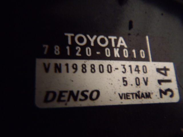 Plynový pedál Toyota Hilux 2.5,3.0 D4D 78120-0K010