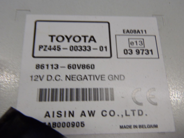 Originální Radio + GPS Toyota Hilux