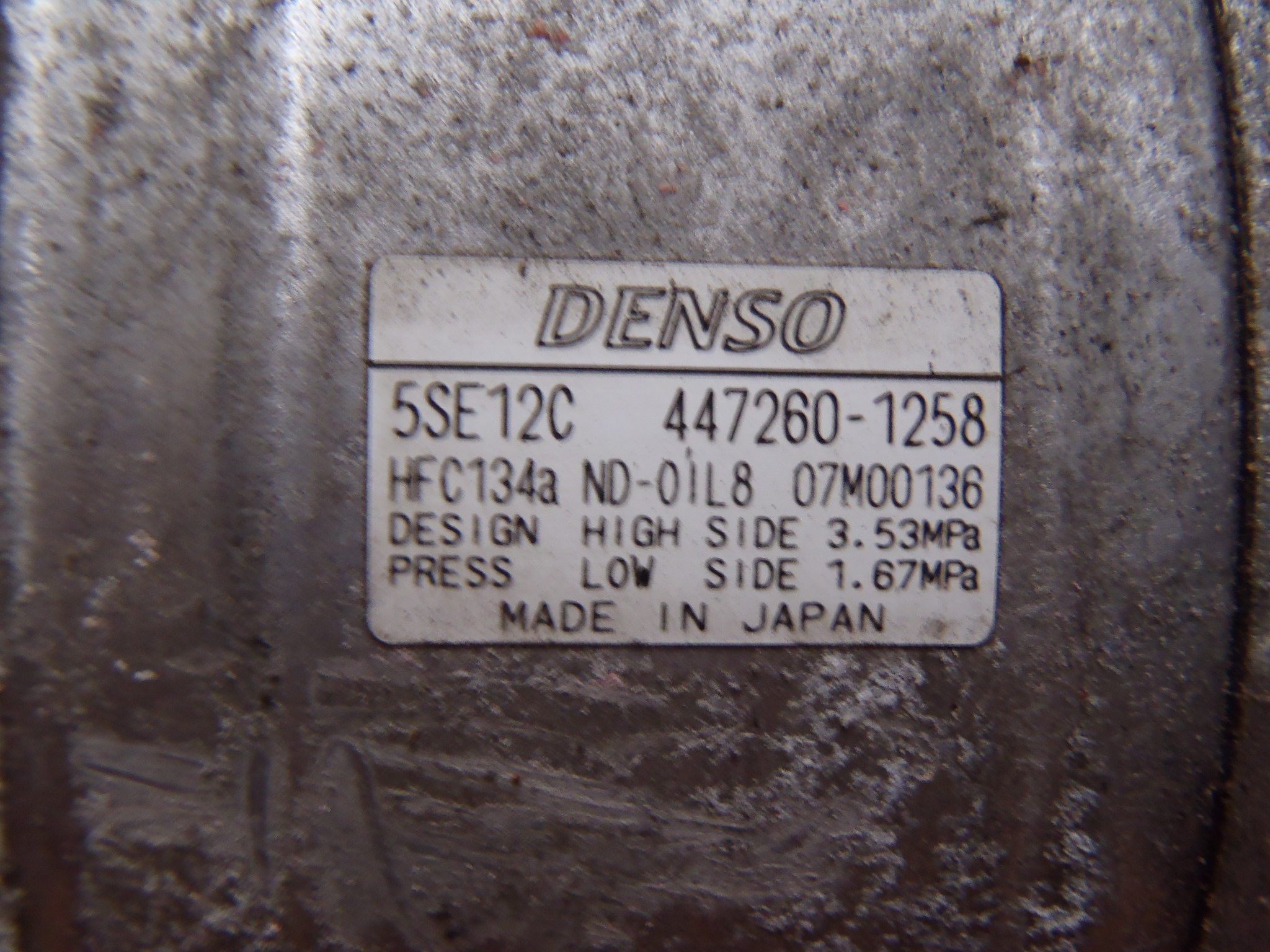 Klimakompresor D4D, D-CAT