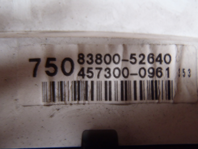 Přístrojová deska Toyota Yaris Verso