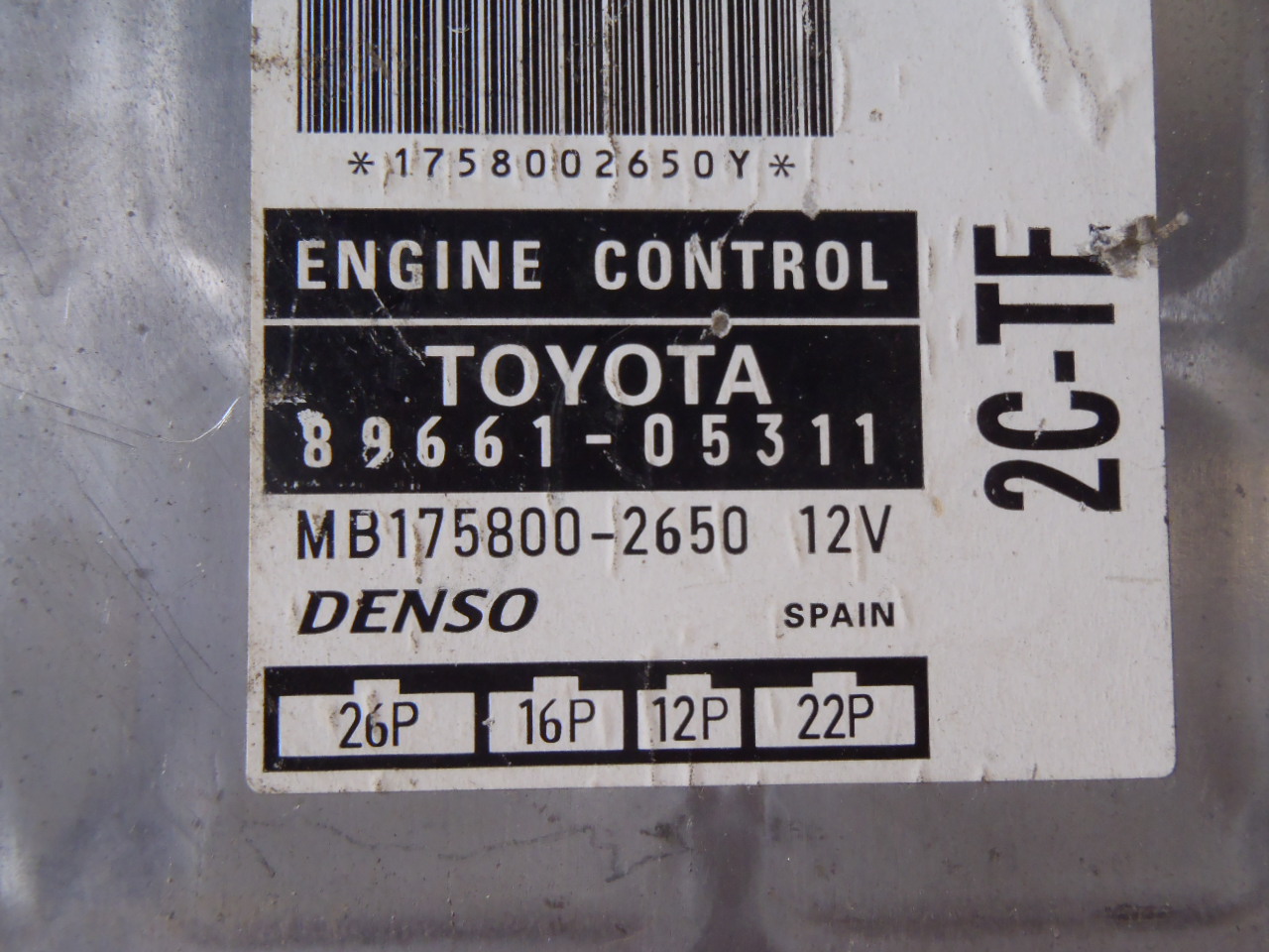 Řídící jednotka 2.0 TD