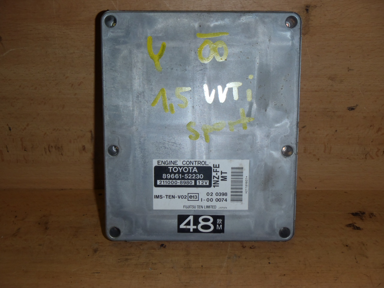 Řídící jednotka 1.5 VVT-i Sport