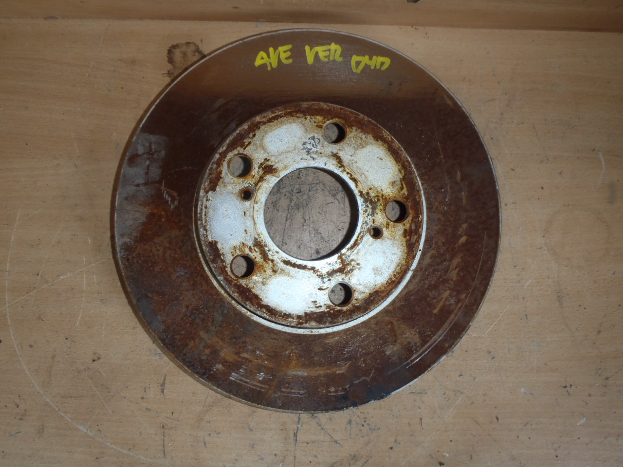 Přední brzdový kotouč