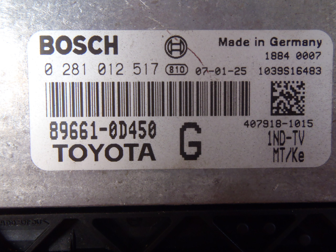 Řídící jednotka 1.4 D4D