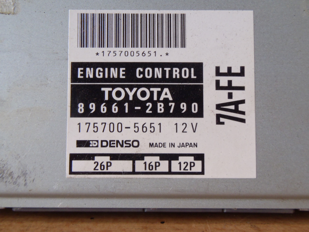 Řídící jednotka 1.8i