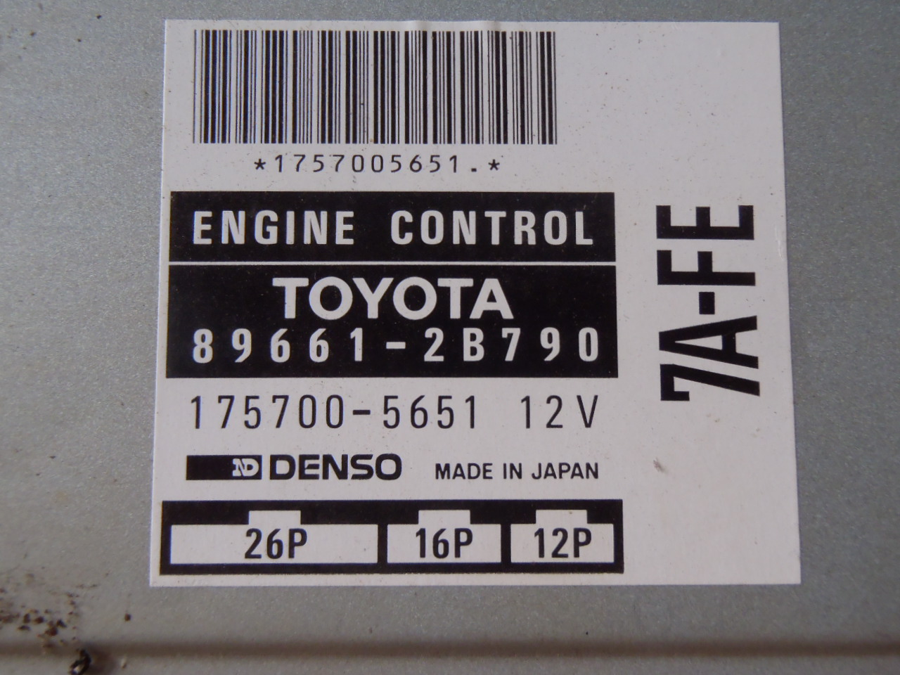 Řídící jednotka 1.8i