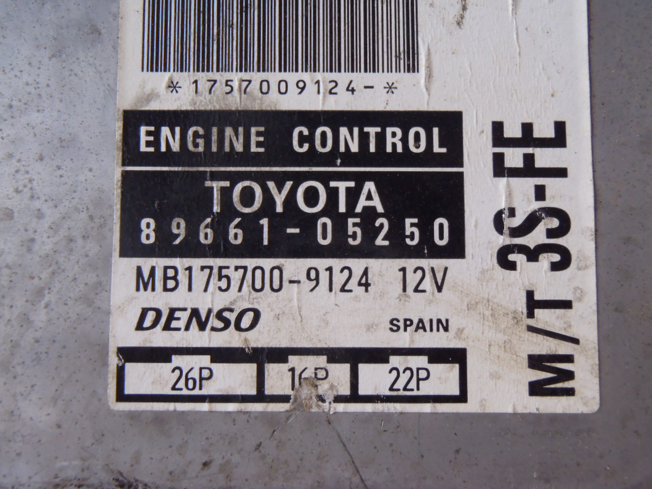 Řídící jednotka 2.0i