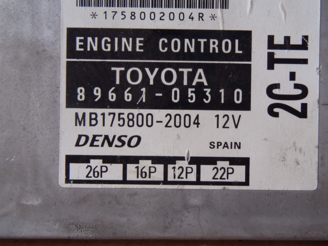 Řídící jednotka 2.0 TD