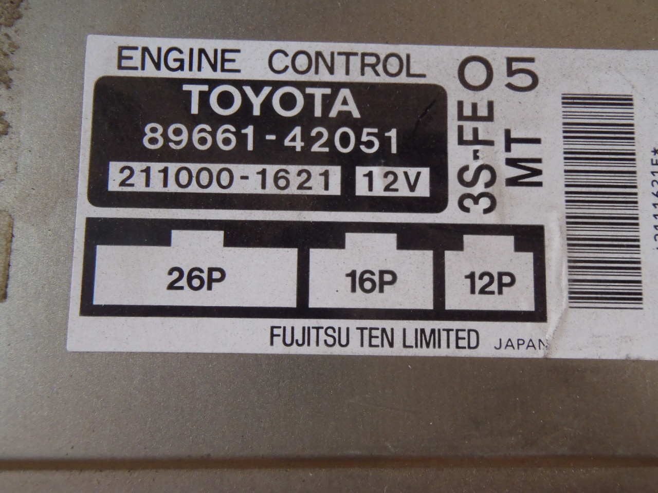 Řídící jednotka 2.0i