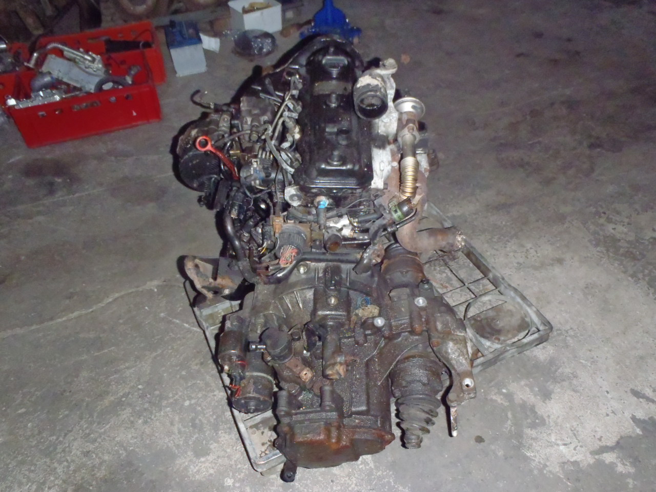 Motor + převodovka 1.9 TDI Passat 1996