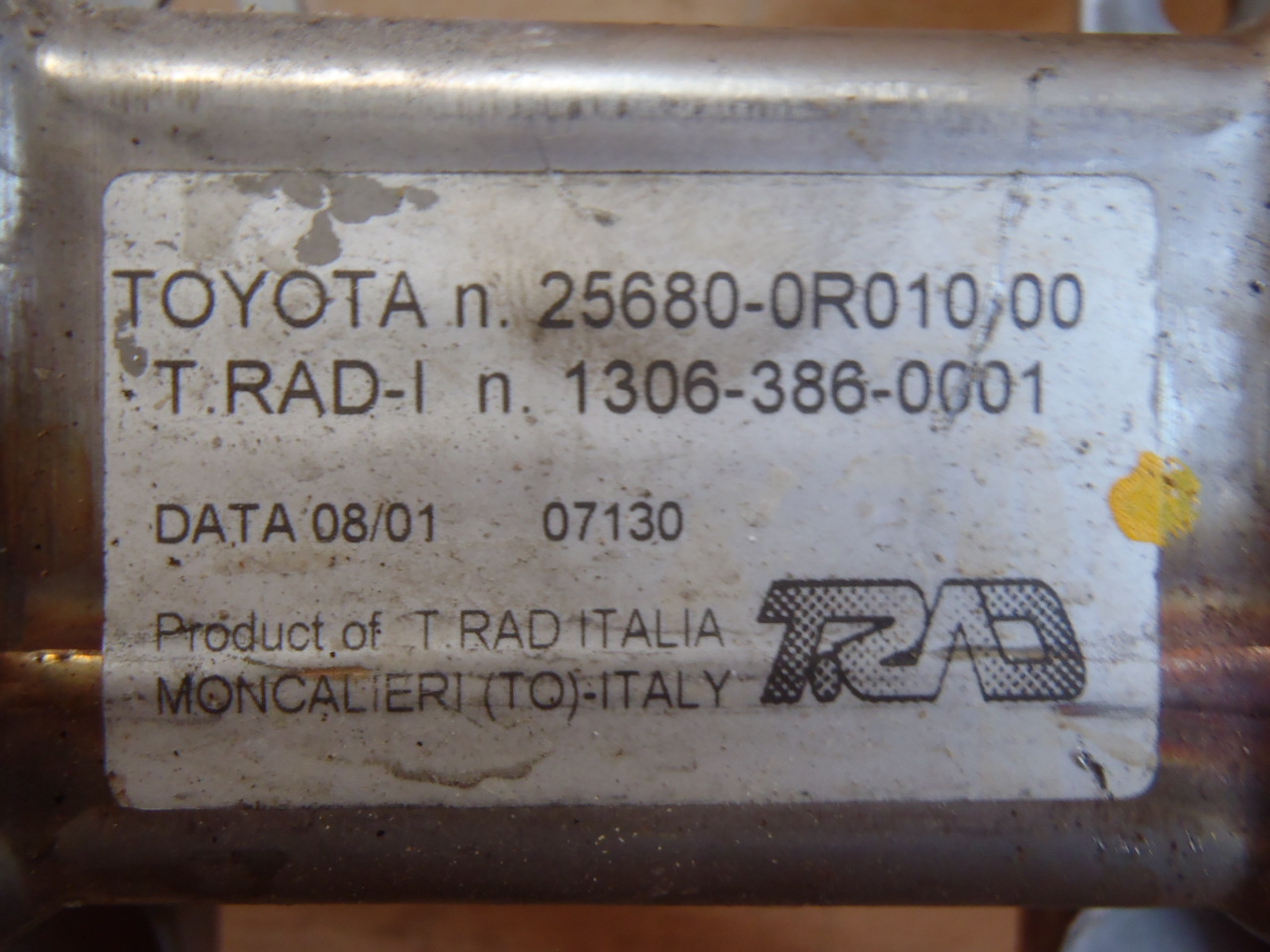 Chladič emisí 2.2 D4D