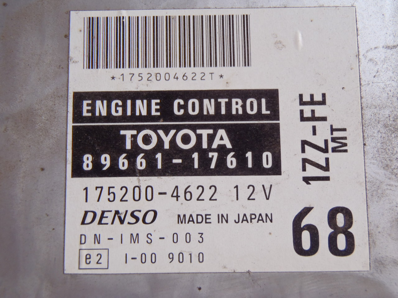 Řídící jednotka 1.8 VVT-i