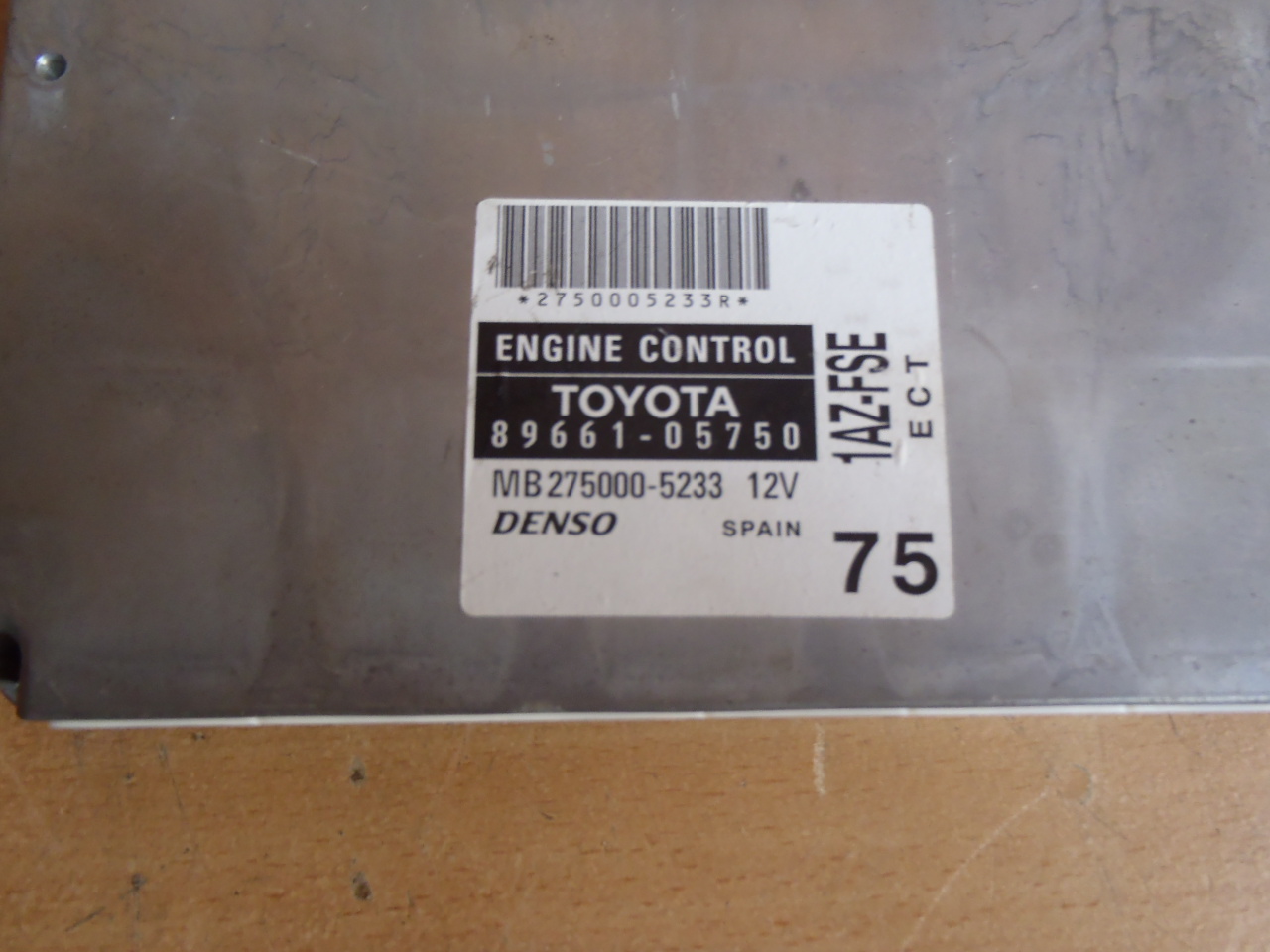 Motorová řídící jednotka 2.0 VVT-i 89661-05750