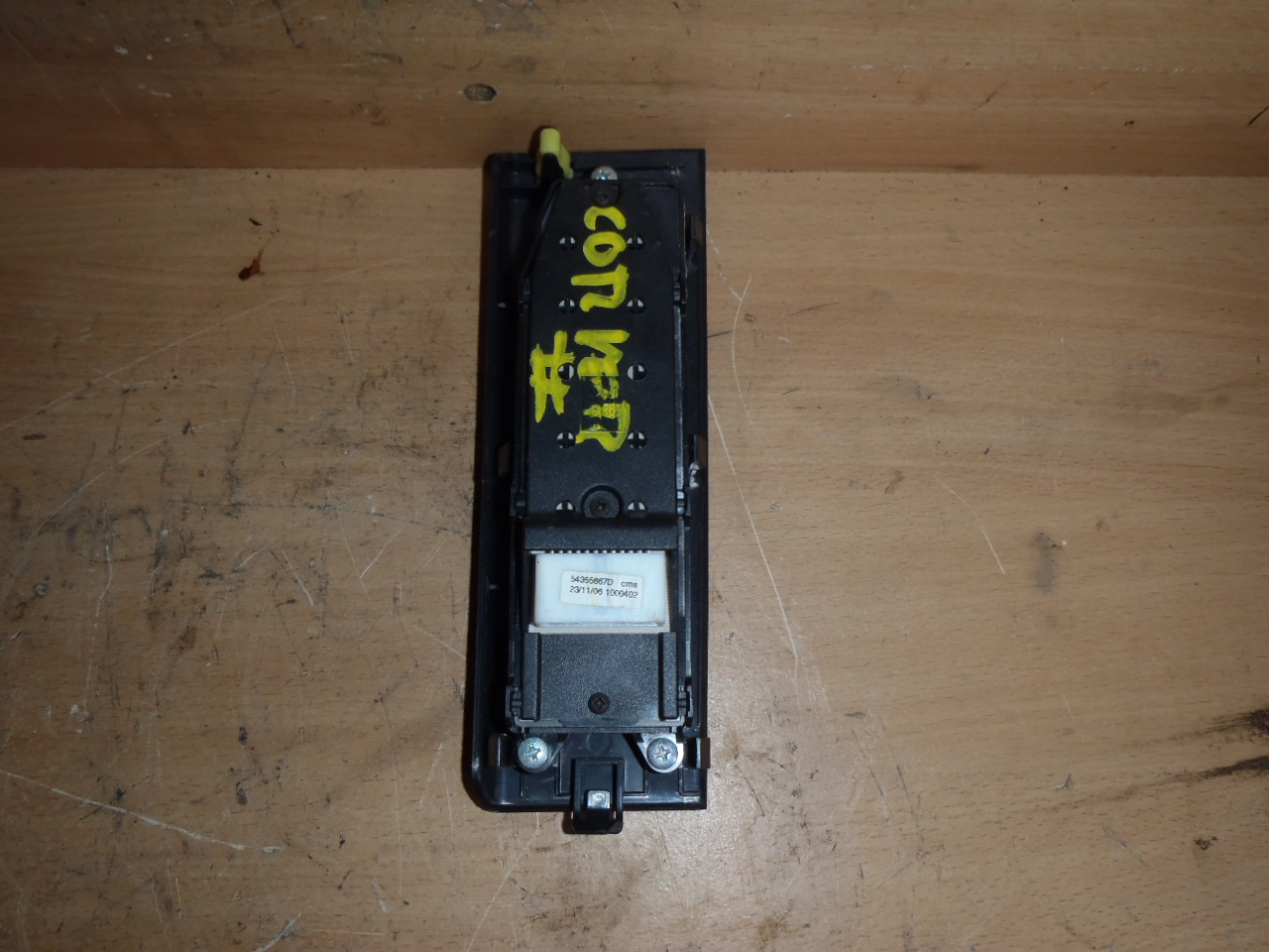 Ovládání oken - řidič