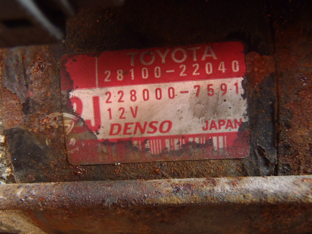 Startér 1.8 VVT-i 28100-22040