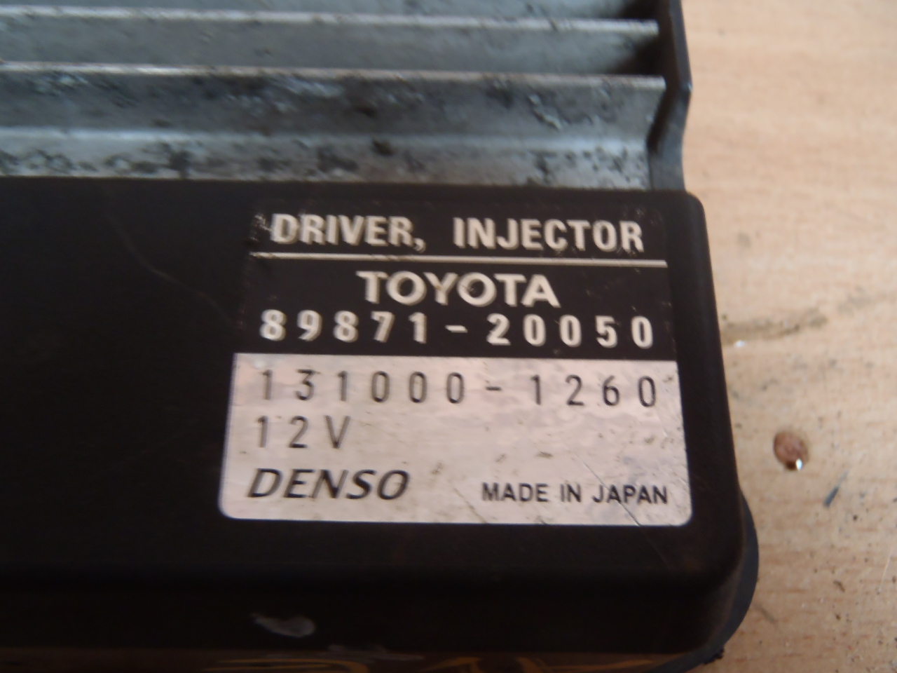 Driver injector 2.0 D4D 89871-20050