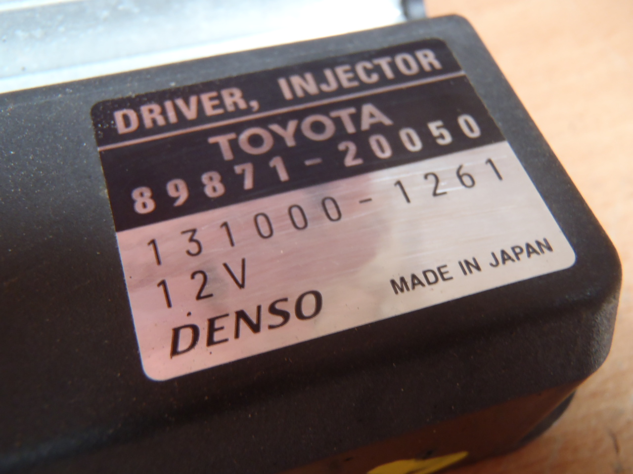 Driver injector 2.0 D4D 89871-20050