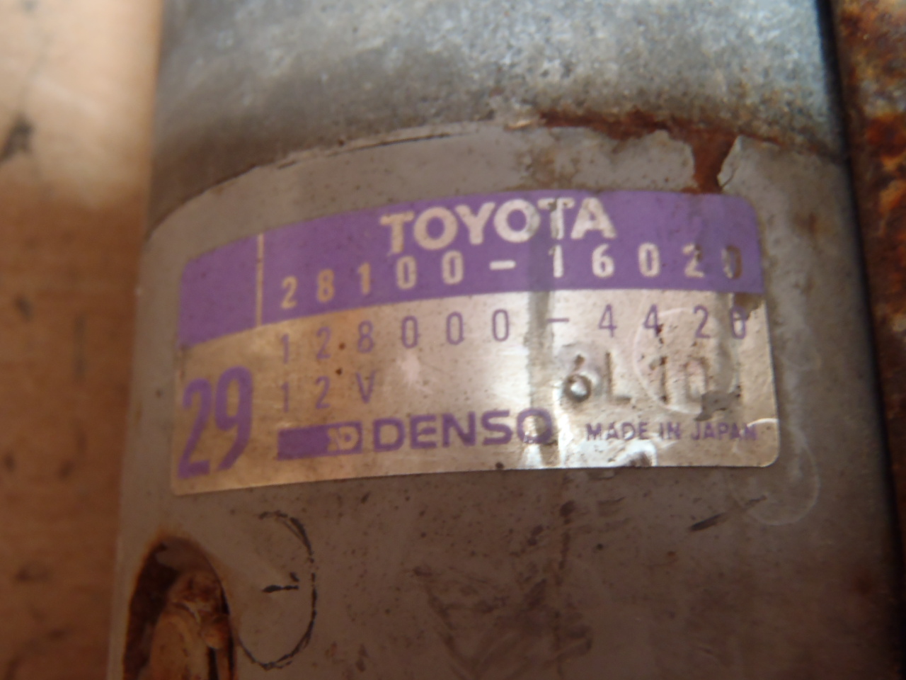 Startér 1.6i 28100-16020