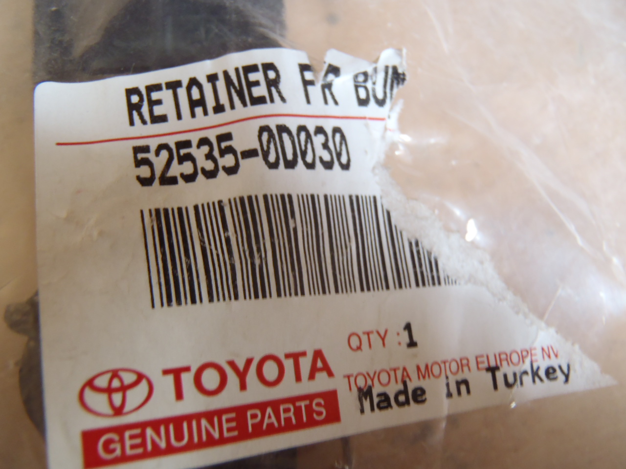 Držák př. nárazníku P.