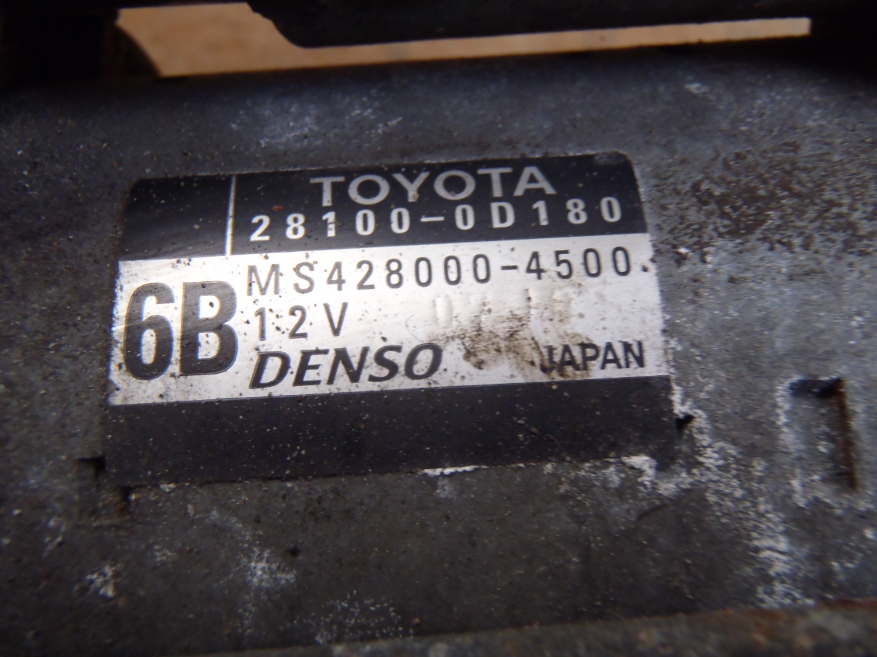 Startér 1.6 VVT-i 28100-0D180