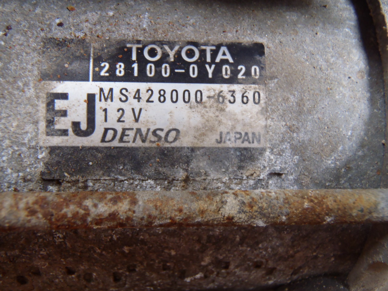 Startér 1.33 VVT-i 28100-0Y020