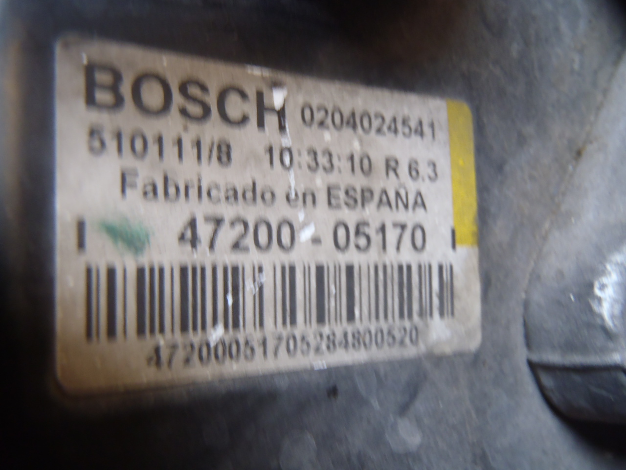 Hl. brzdový válec 47200-05170