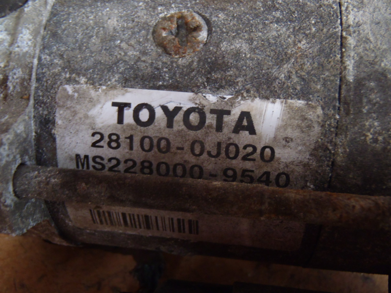 Startér 1.3 VVT-i 28100-0J020