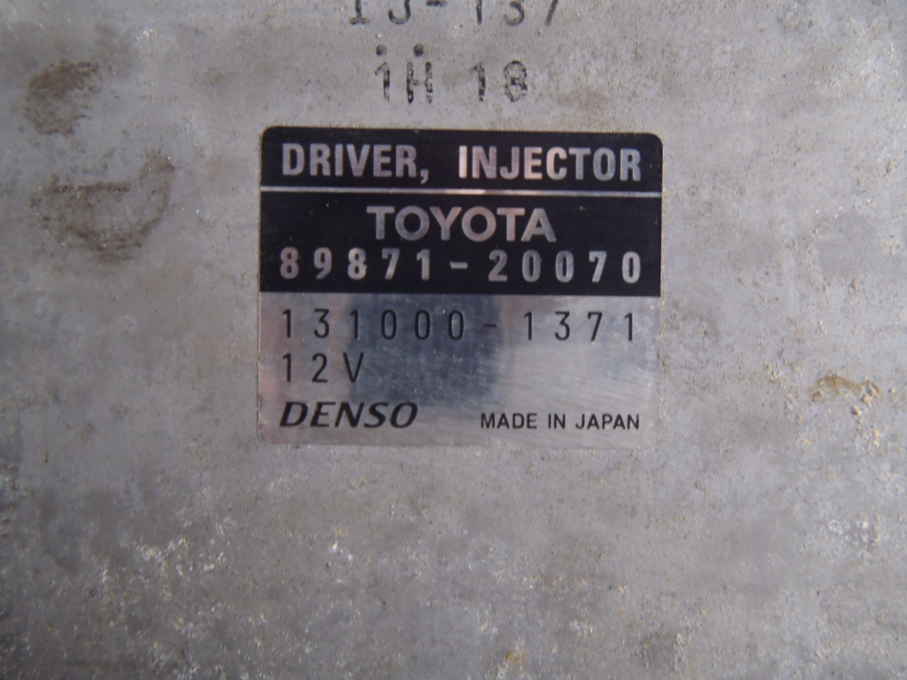 Driver Injector 89871-20070