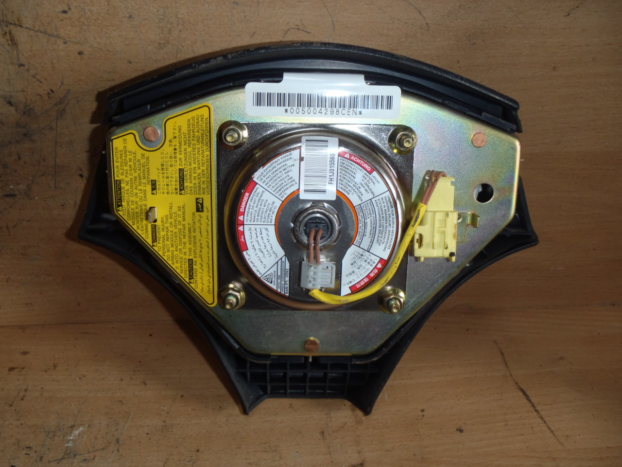 Airbag řidič