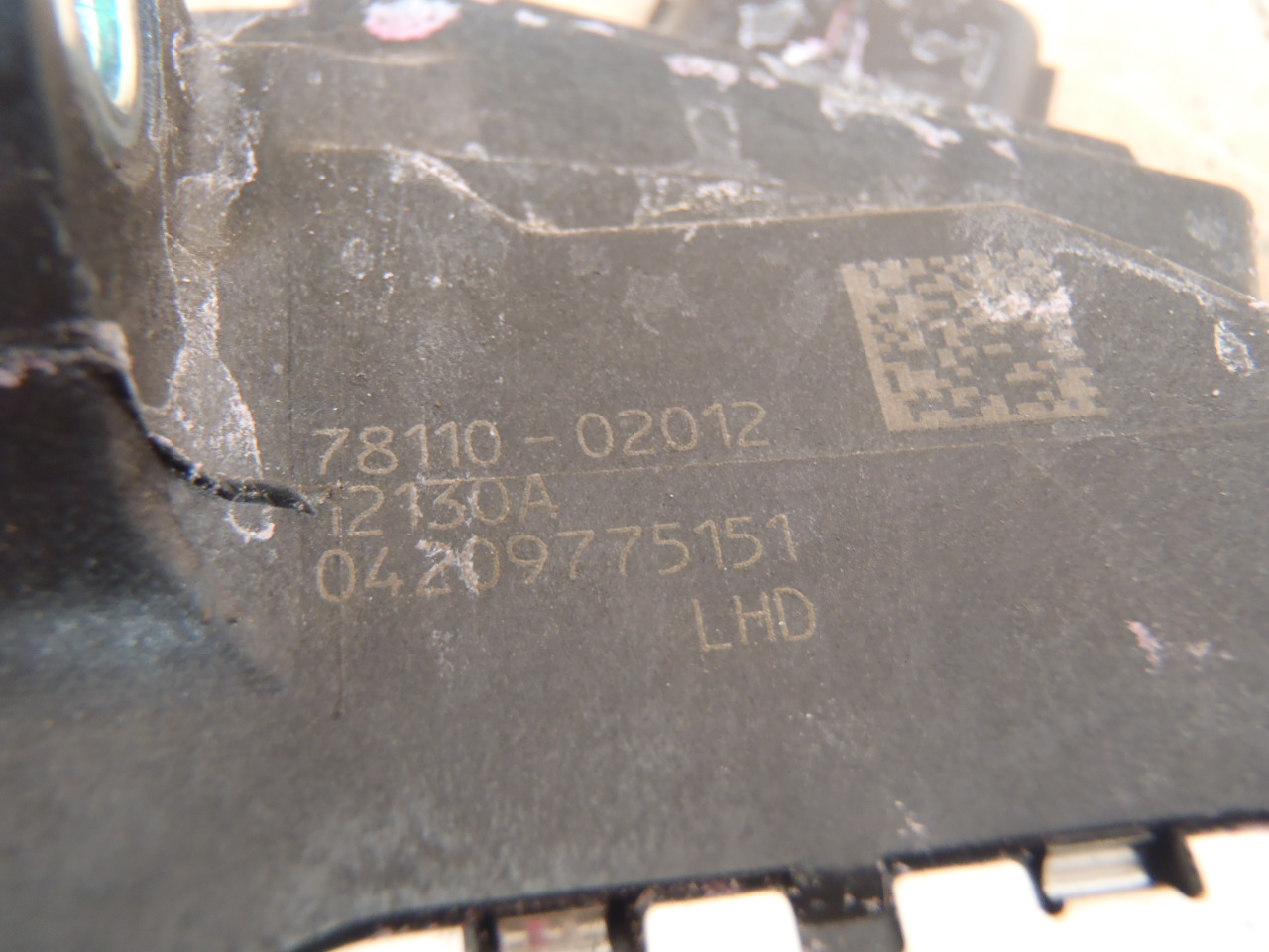 Pedál plynu 78110-02012