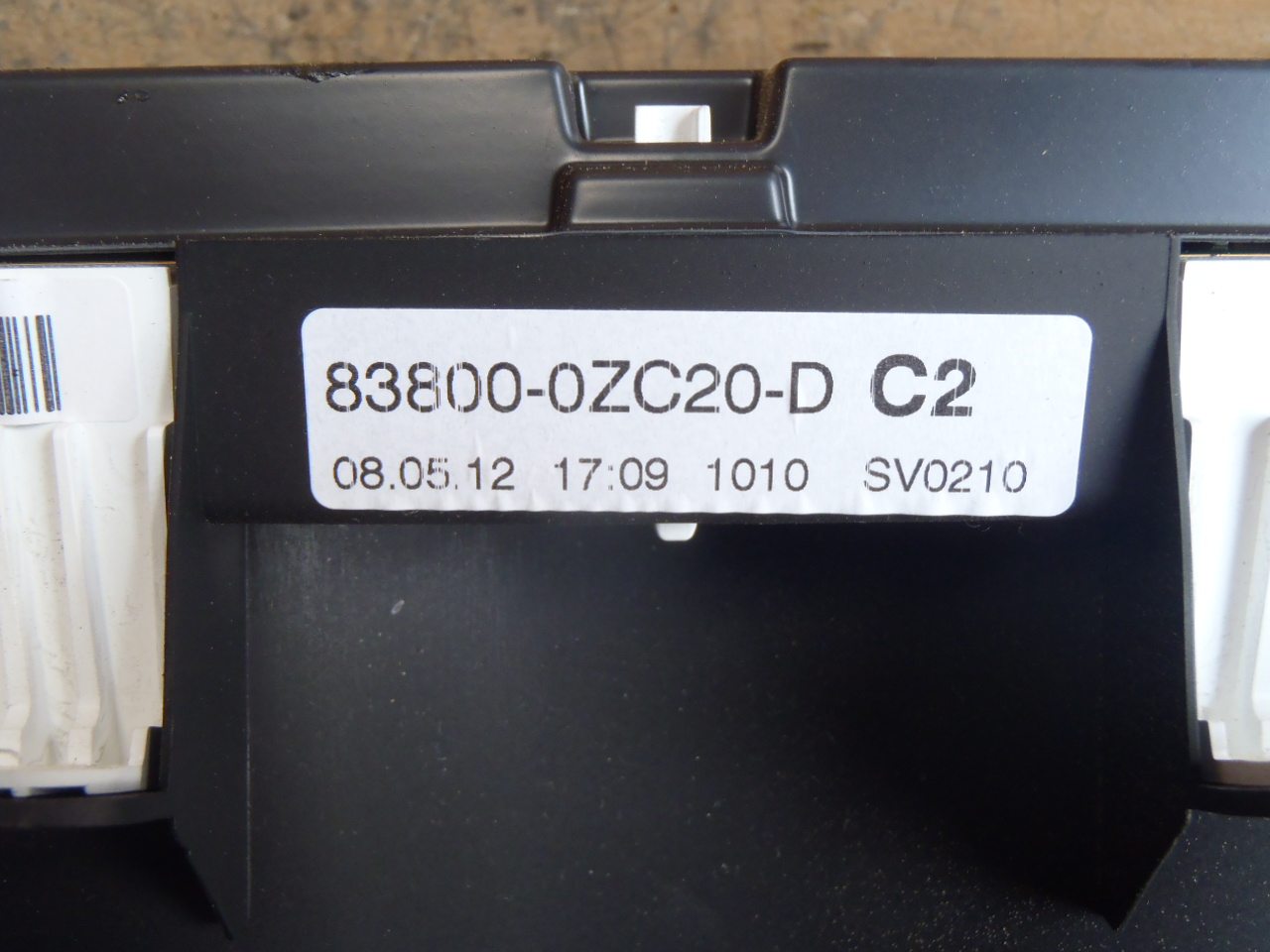 Budíky 83800-0ZC20-D