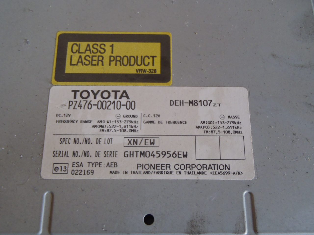 Rádio PZ476-00210-00