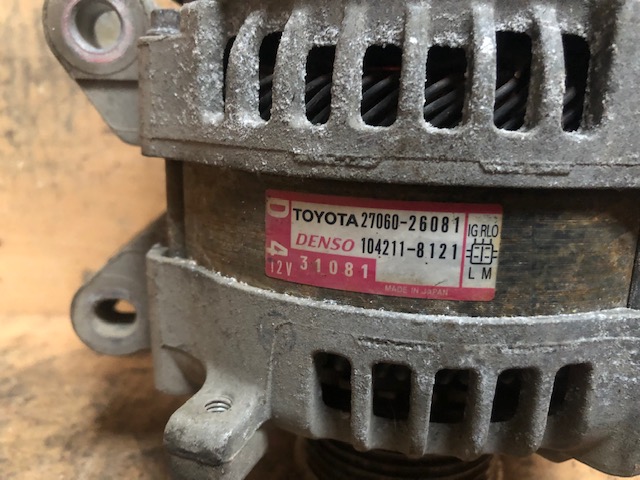 Alternátor 27060-26081 2.2 D4D