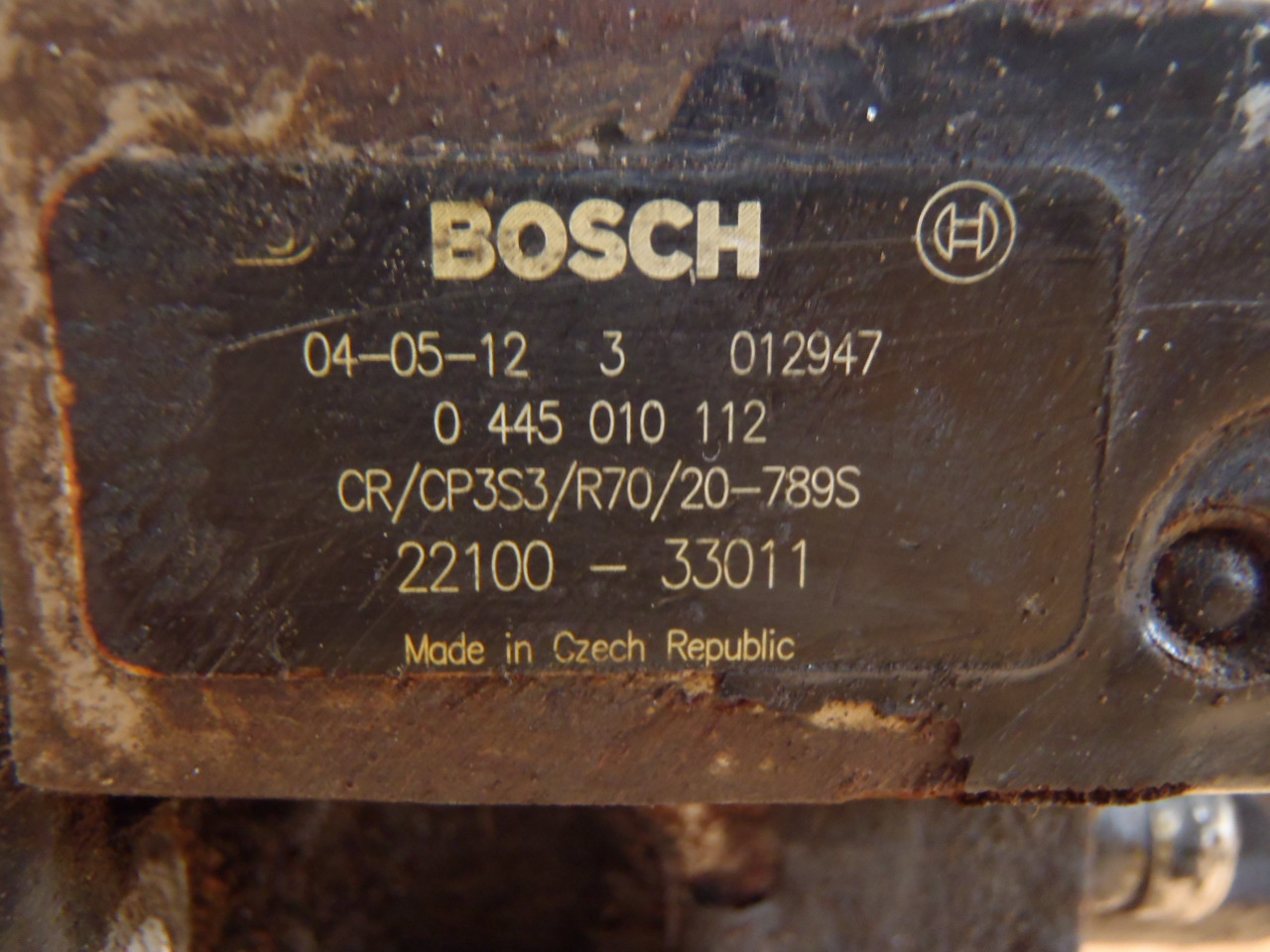 Vysokotlaké naftové čerpadlo 1.4 D4D